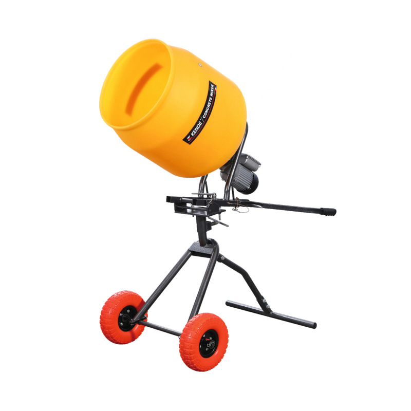 PDM-100L Betonmischer mit PE-Trommelstativ, einfache Mobilität